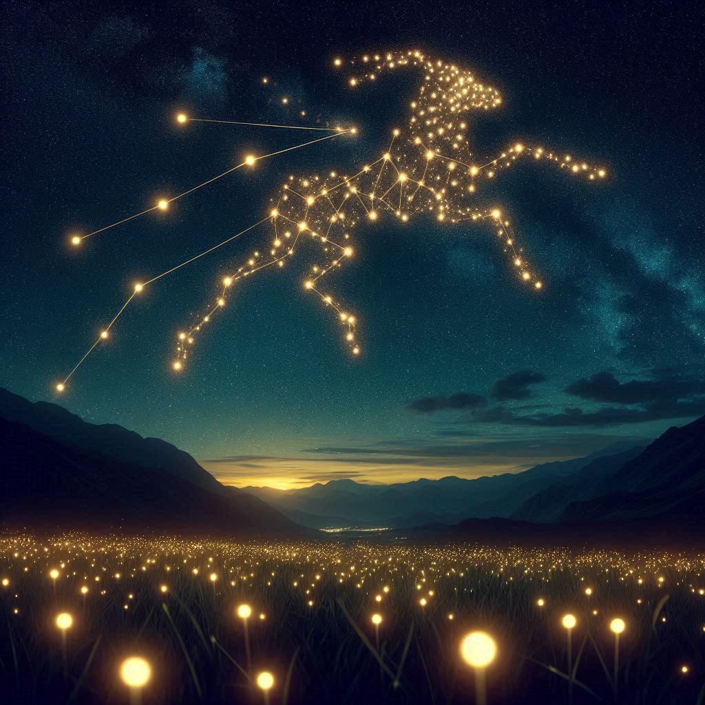 겨울 하늘의 별자리 페르세우스자리 관측법