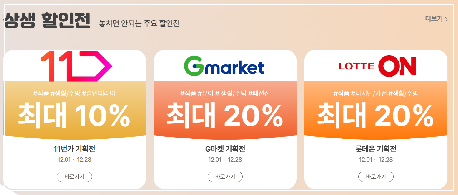 2024년- 12월- 동행축제 - 할인 쿠폰 -받는 방법-주요 행사-혜택 -안내