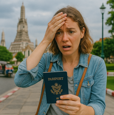 태국 여행 중 여권 분실 후 처리법
