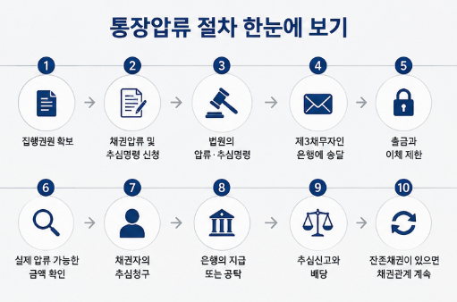 통장압류절차