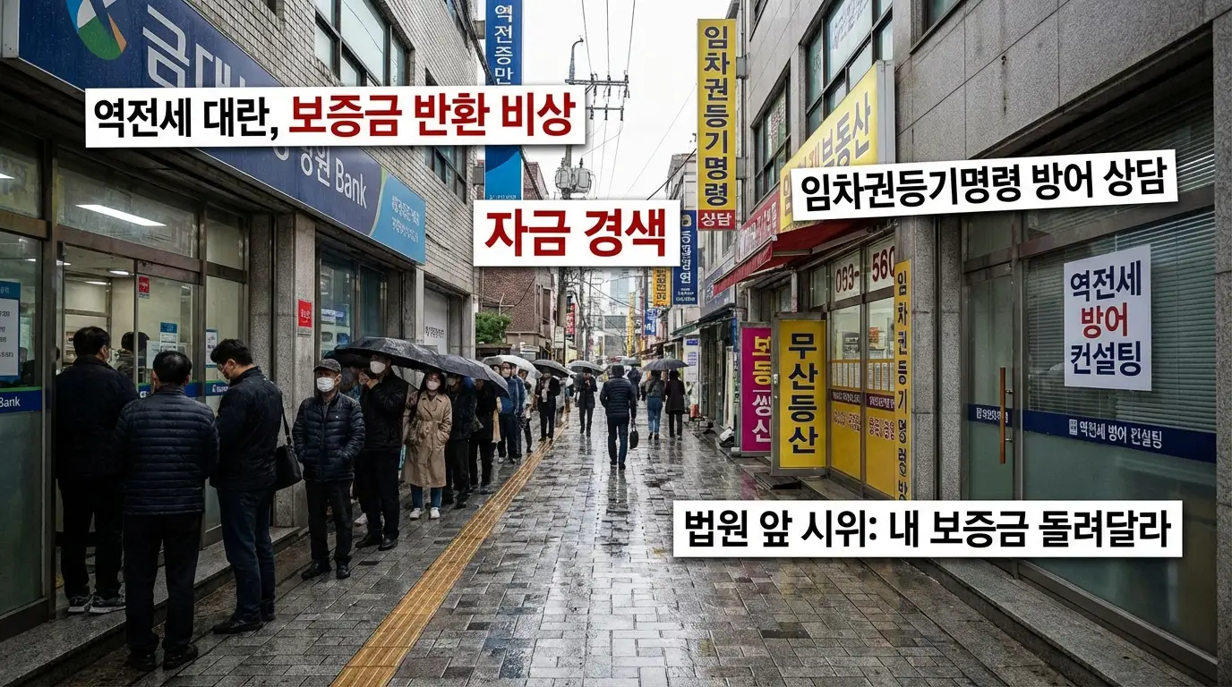 역전세난 자금 경색 및 임차권 등기 명령 방어