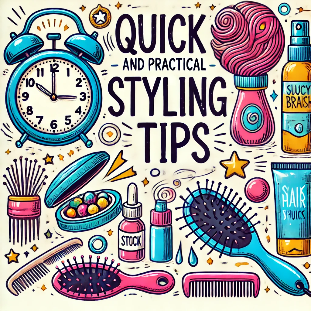 바쁜 아침을 위한 간단한 스타일링 팁,최선의 시간 투자