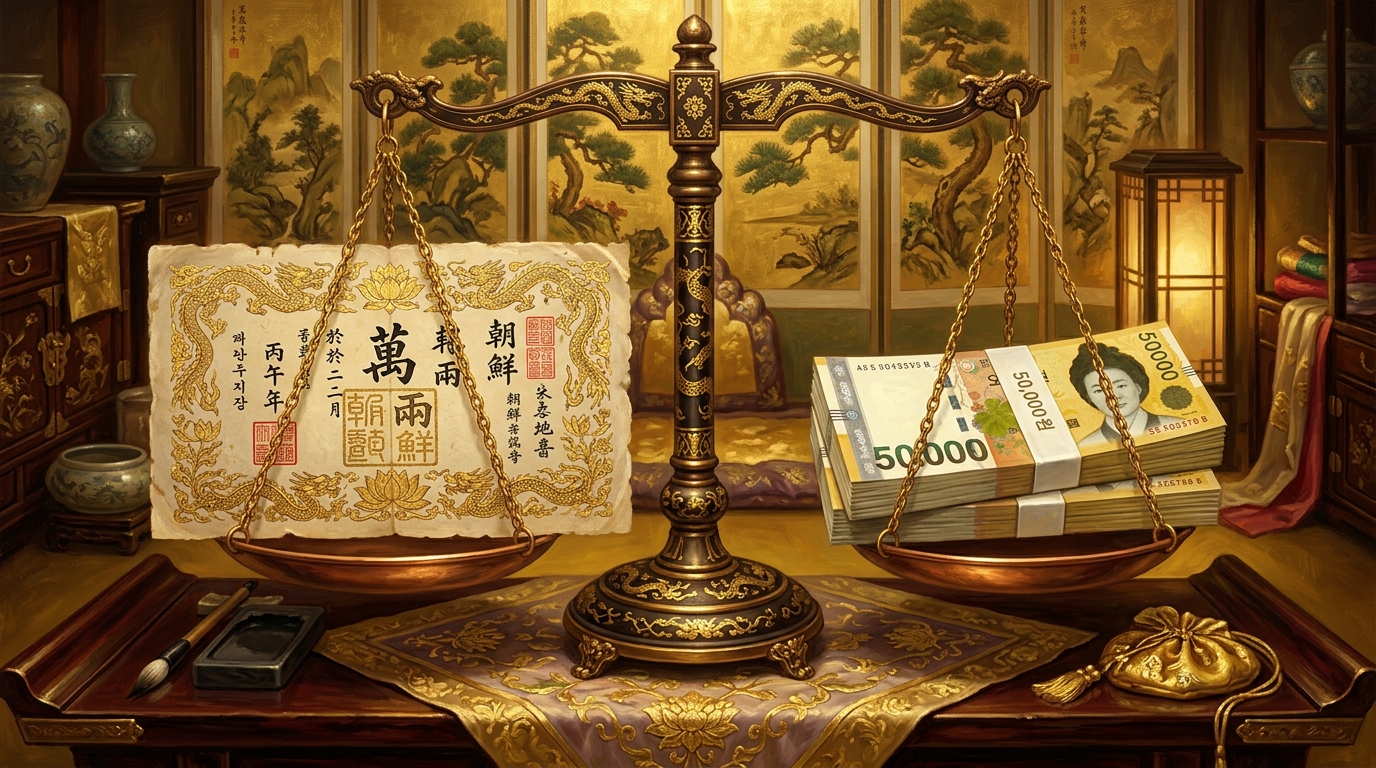 대군부인의 조선 시대 녹봉과 현대 화폐 가치 비교