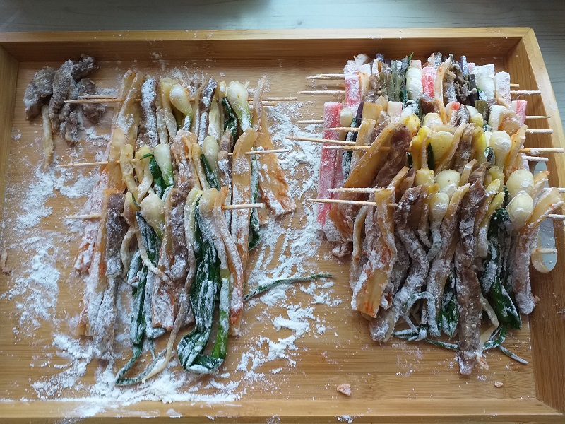 산적꼬치, 김치도라지산적