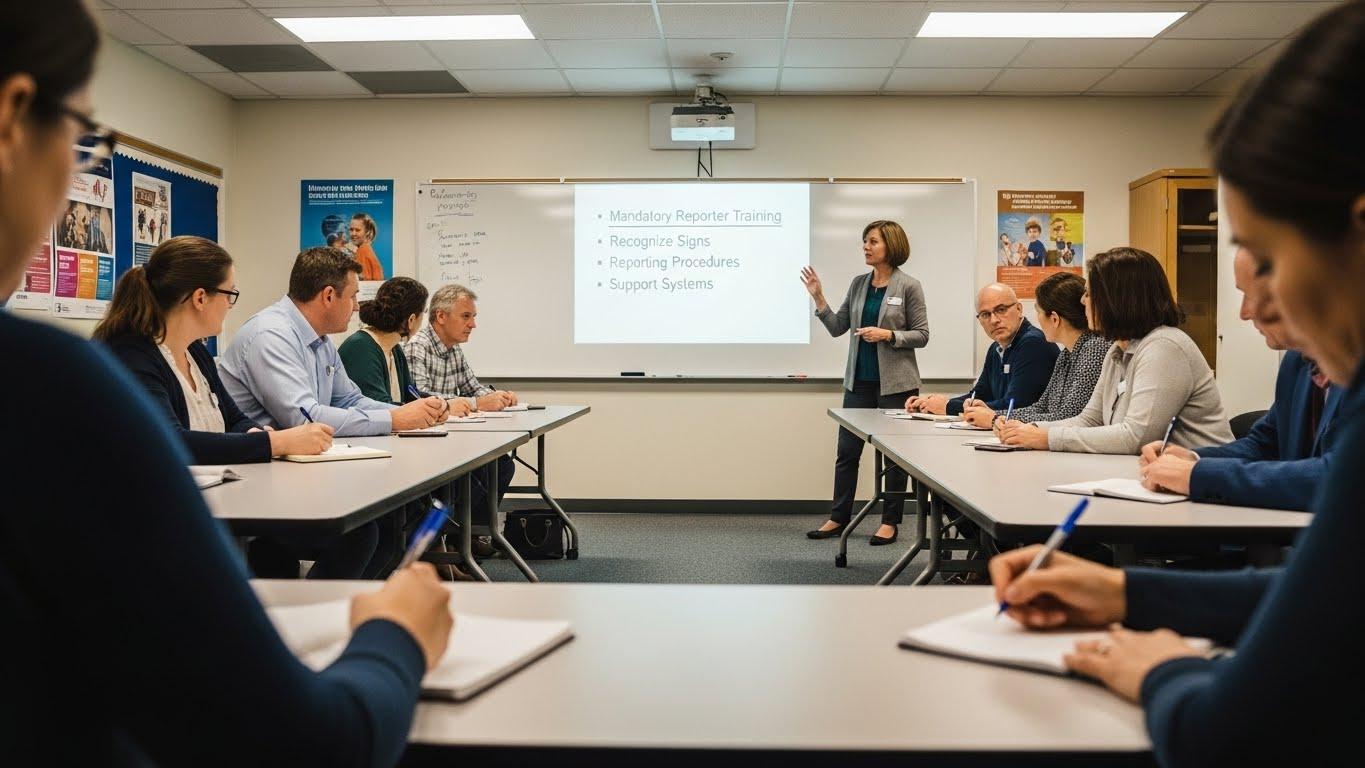 아동학대 신고의무자 교육 결과보고서