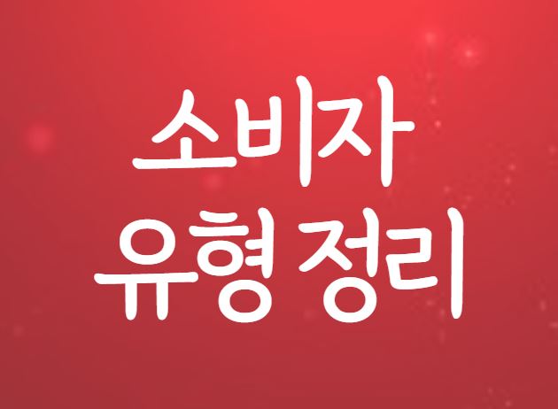소비자-유형정리