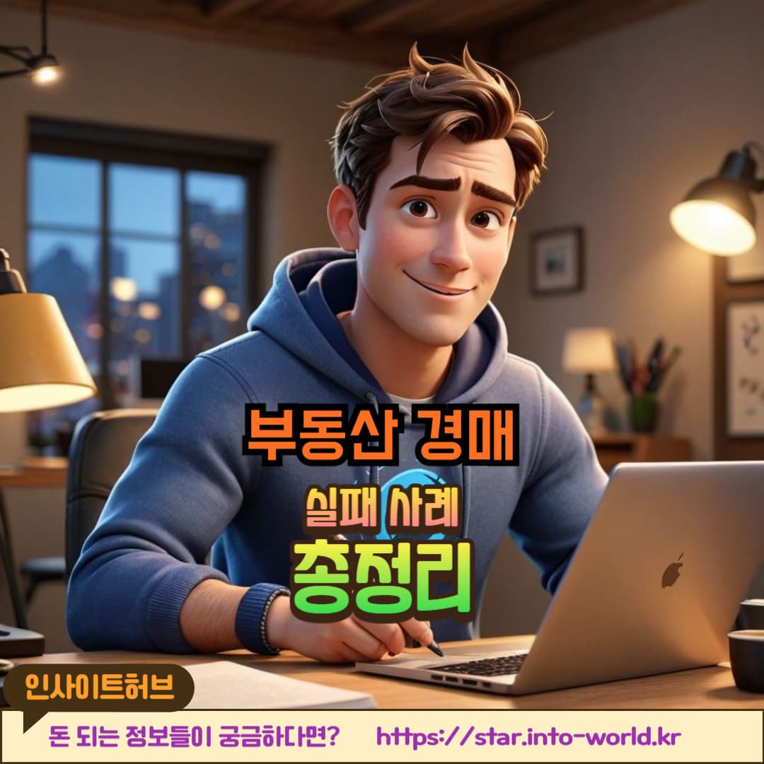 부동산 경매 실패 사례 총정리 &ndash; 초보자가 조심해야 할 함정들