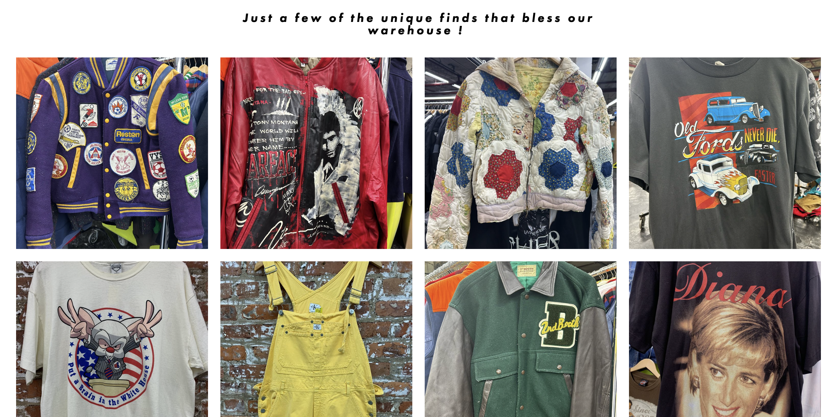 urban jungle 웹사이트 구제의류