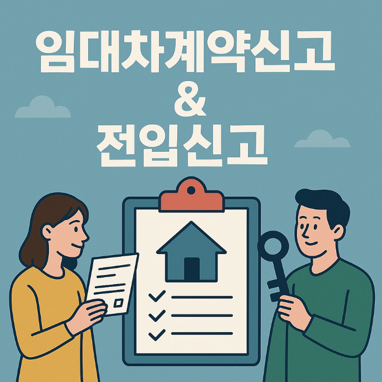 임대차계약신고와 전입신고, 한 번에 해결하는 방법
