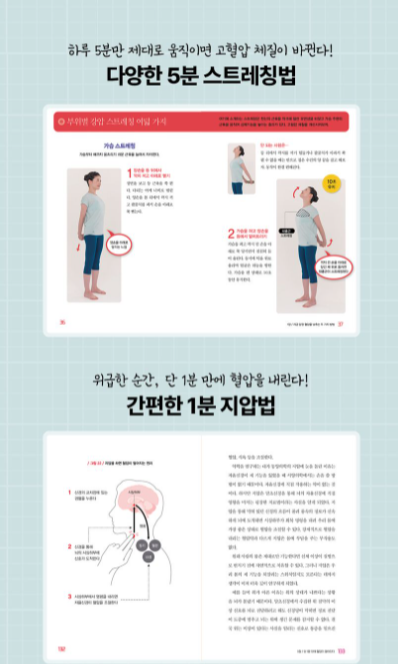 혈압에 관한 1분 지압법과 운동