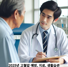2025년 고혈압 예방, 치료, 생활습관