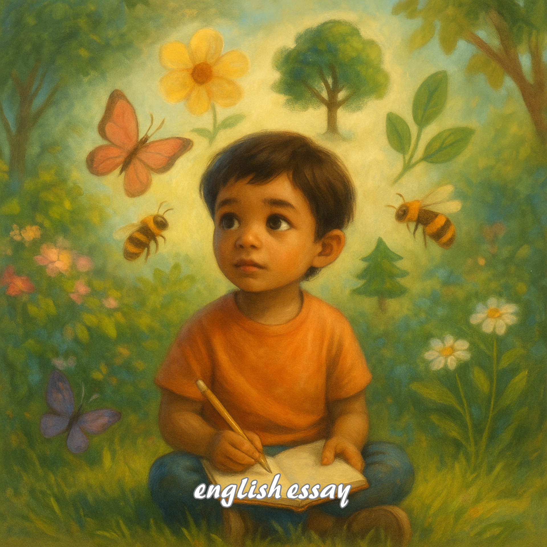 In the Garden: How to Write an English Essay / 정원에서: 영어 에세이 쓰는 방법