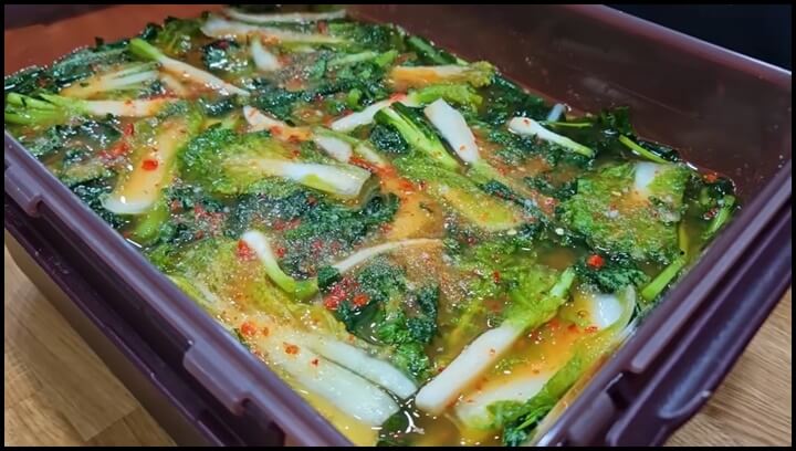 얼갈이 열무물김치