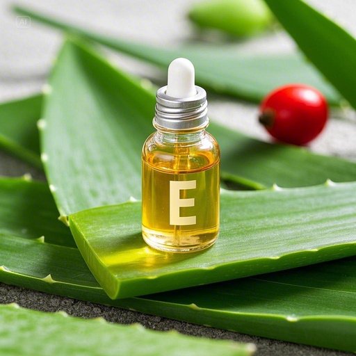 피부 건강 유지: 알로에 베라, 로즈힙 오일, 비타민 E
