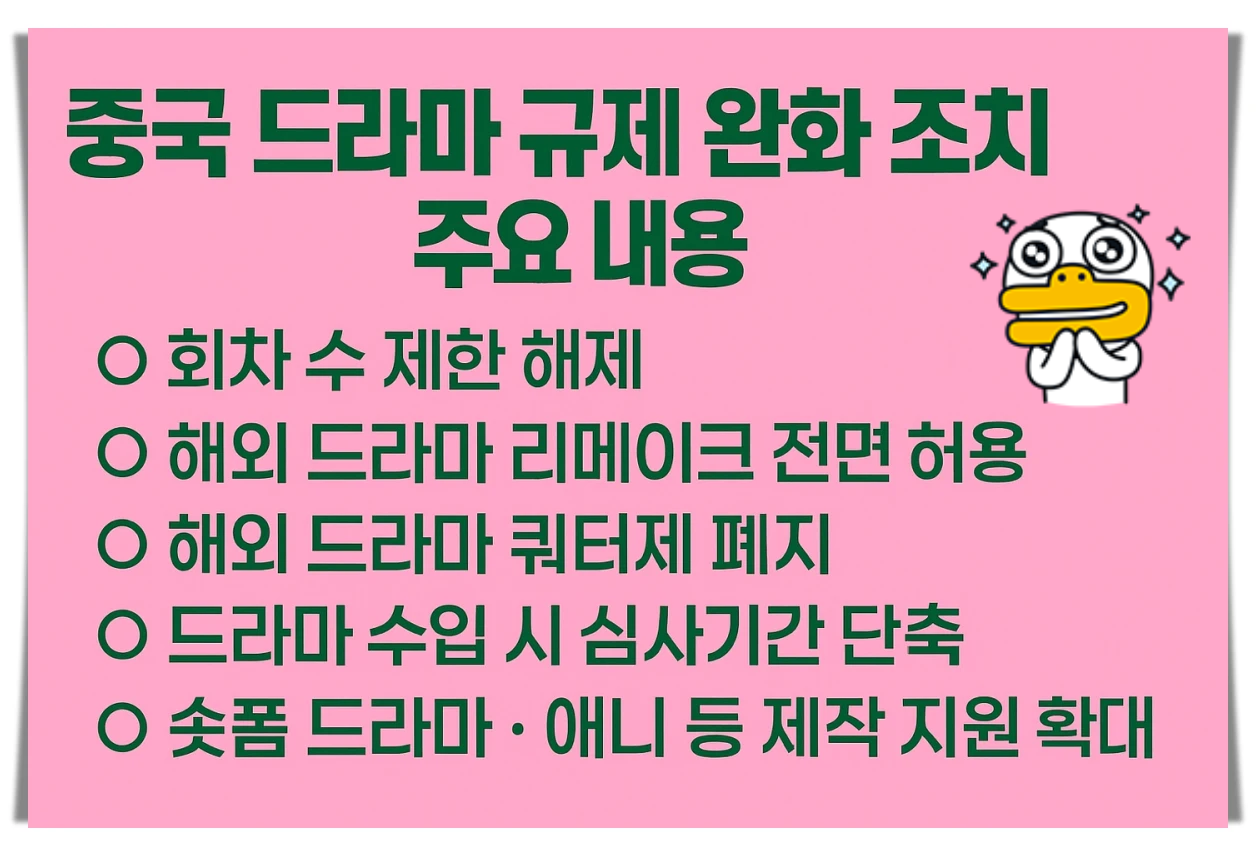 한한령-규제-완화-주요-내용