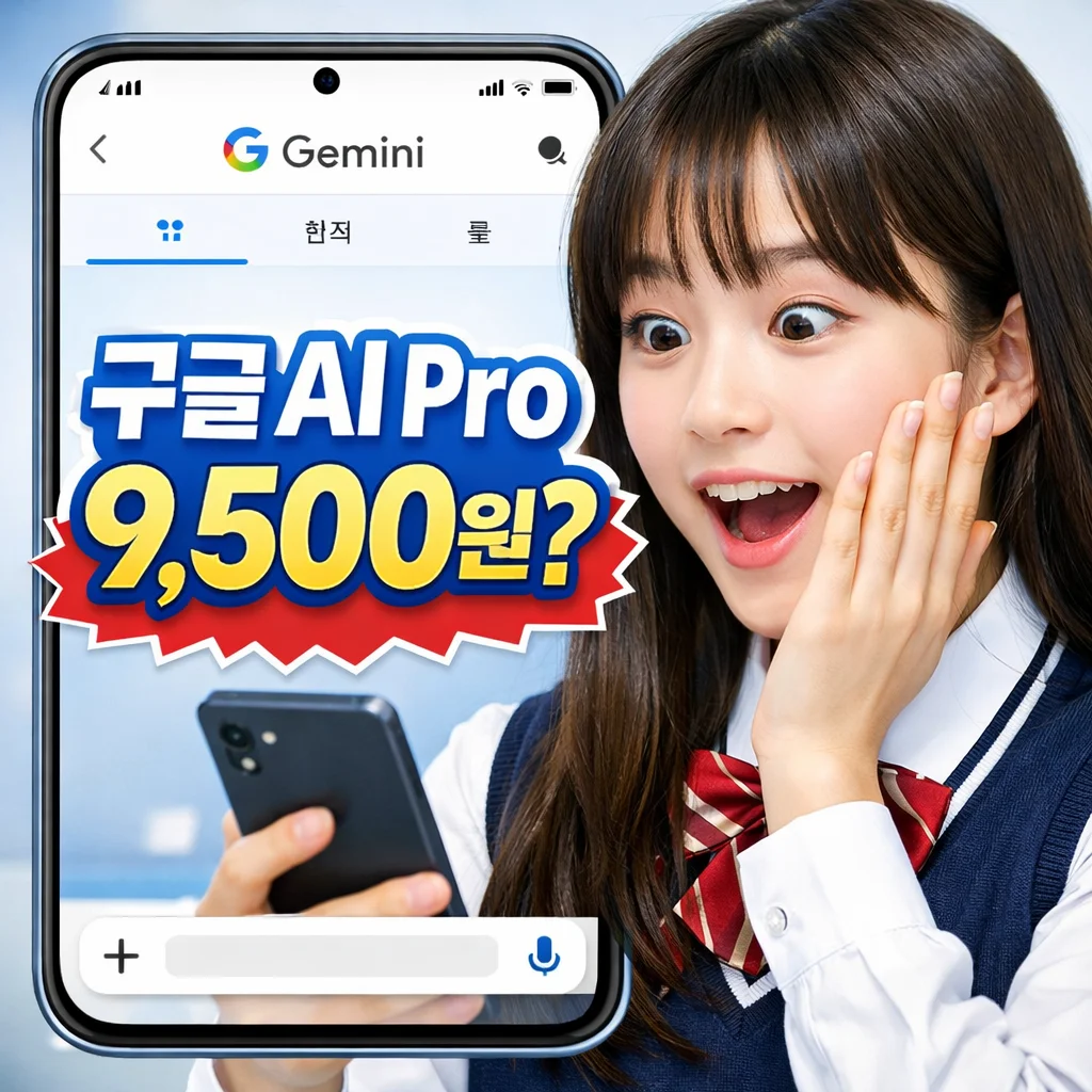 제미나이 할인 9,500원? Google AI Pro 지금 안 쓰면 손해