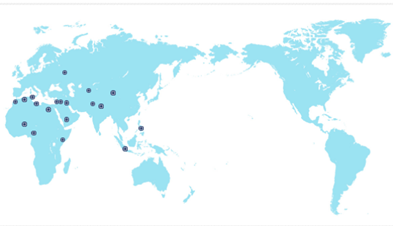 세계 테러조직 지도