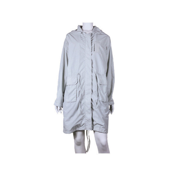 카이아크만 앞포켓 후드 롱 야상 자켓 WH KPBHT849W0