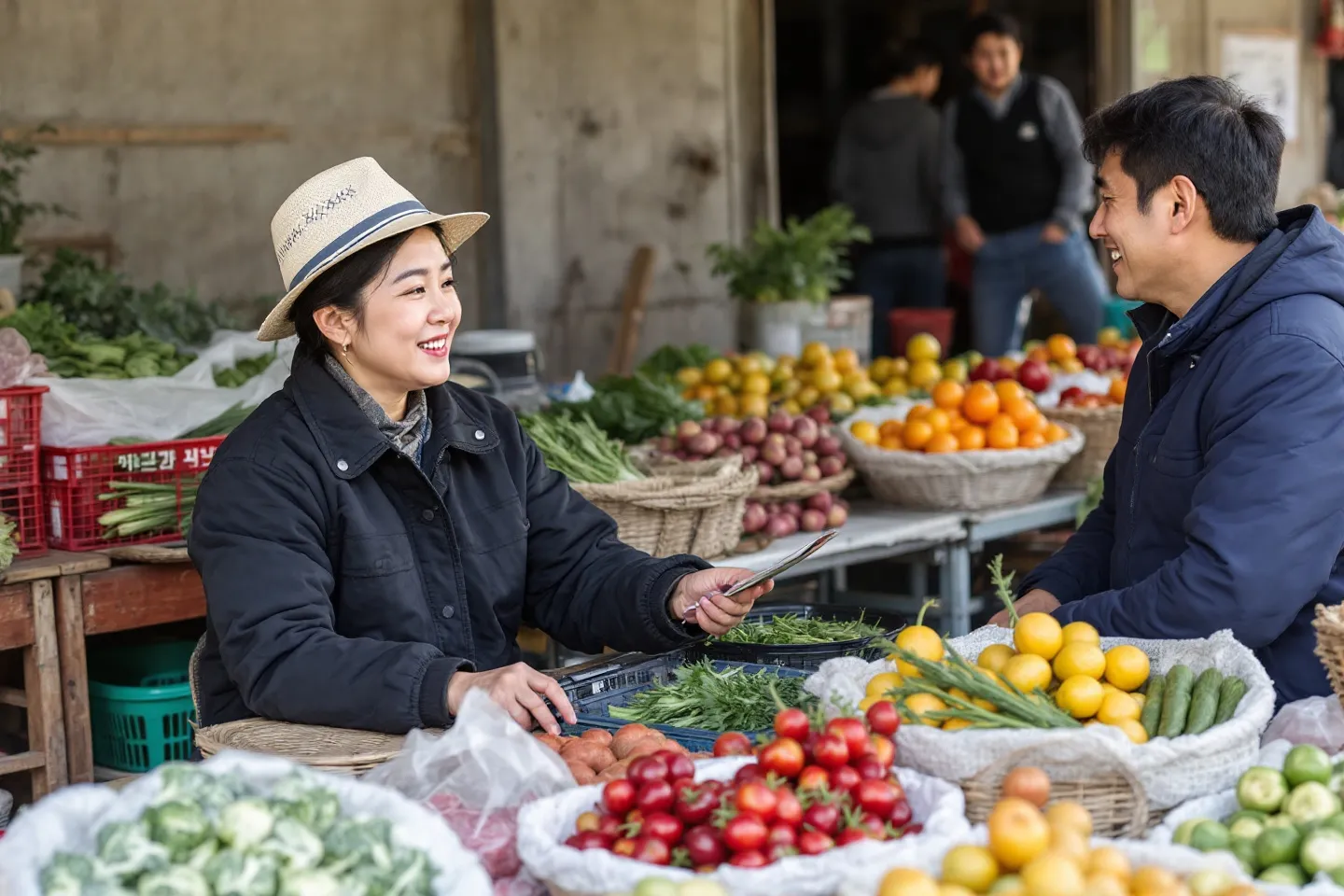 생산자와 직접 협상