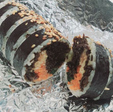 속이 꽉 차있는 김밥