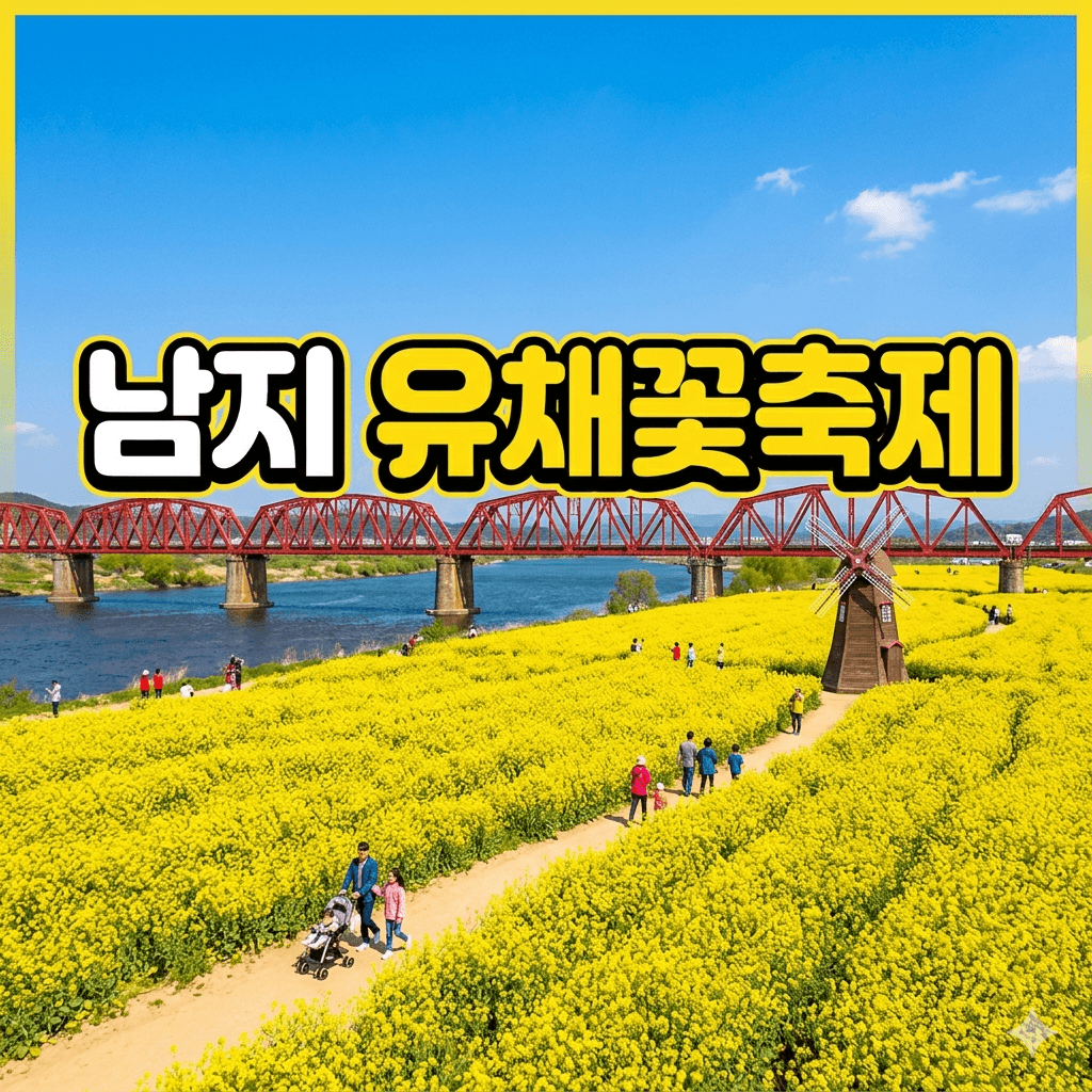 남지 유채꽃축제