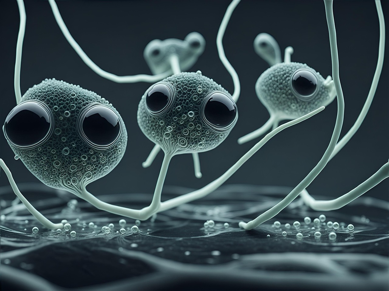 미생물이 내는 소리? 현미경 세계에서 들을 수 있는 진동들