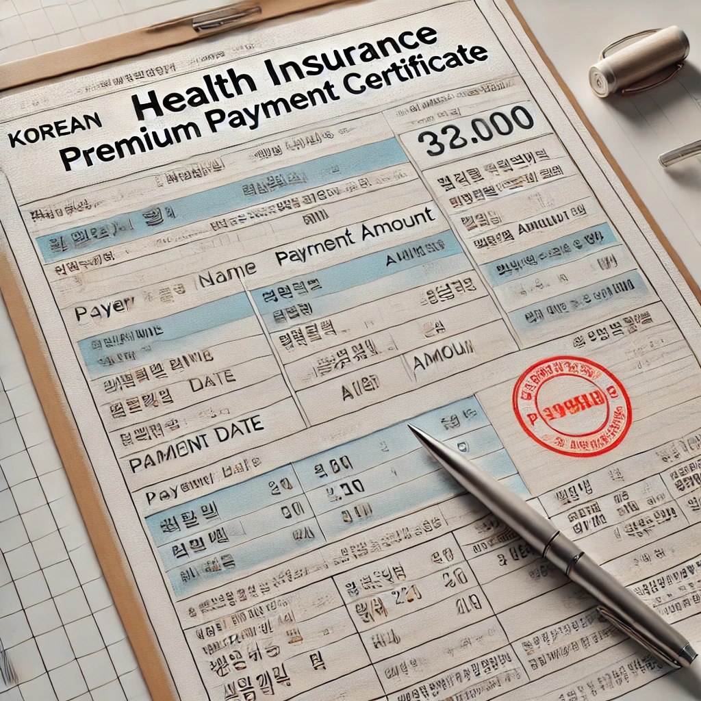 건강 보험료 납부 확인서 인터넷 발급 방법