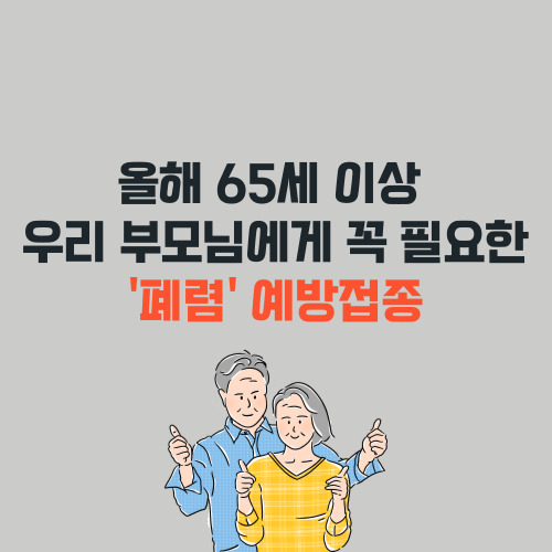 폐렴-원인-증상-예방접종-가격-대상-시기-백신