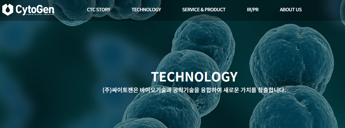 싸이토젠-홈페이지