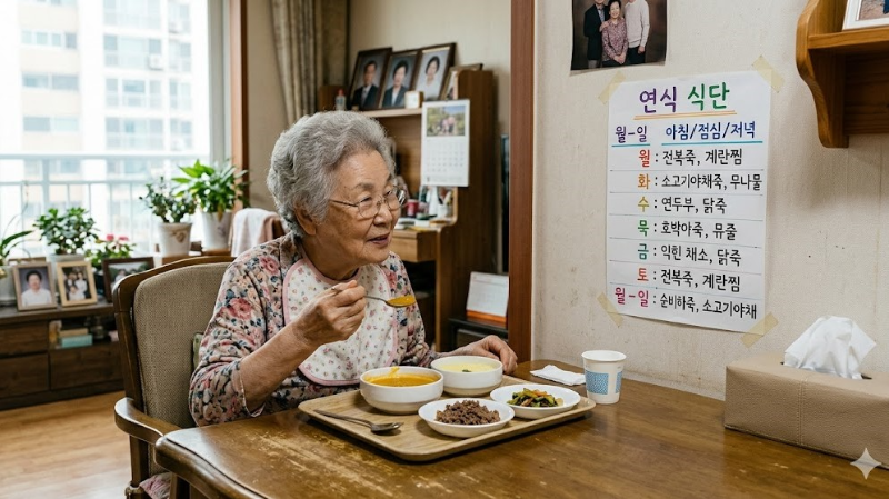 씹기 불편한 어르신을 위한 레시피 15가지 - 영양은 그대로, 부드럽게