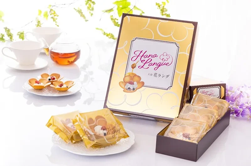 꽃 모양의 랑도샤 ‘아미다이케 다이코쿠 오사카 하나랑’