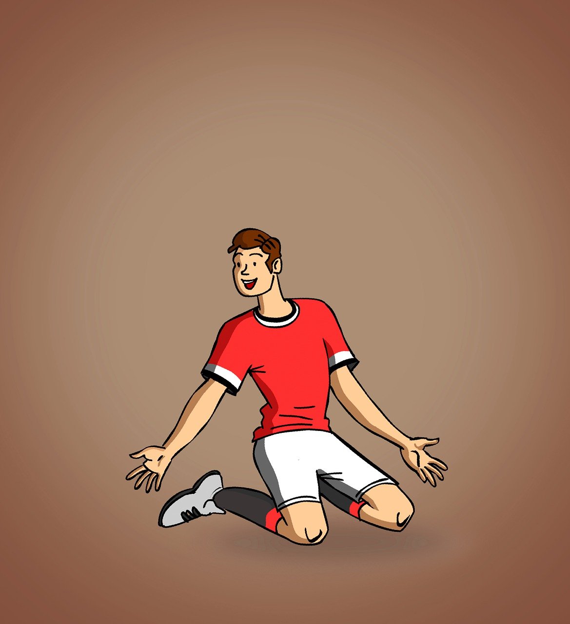 축구 선수 이미지 그림 골 세레머니 같은