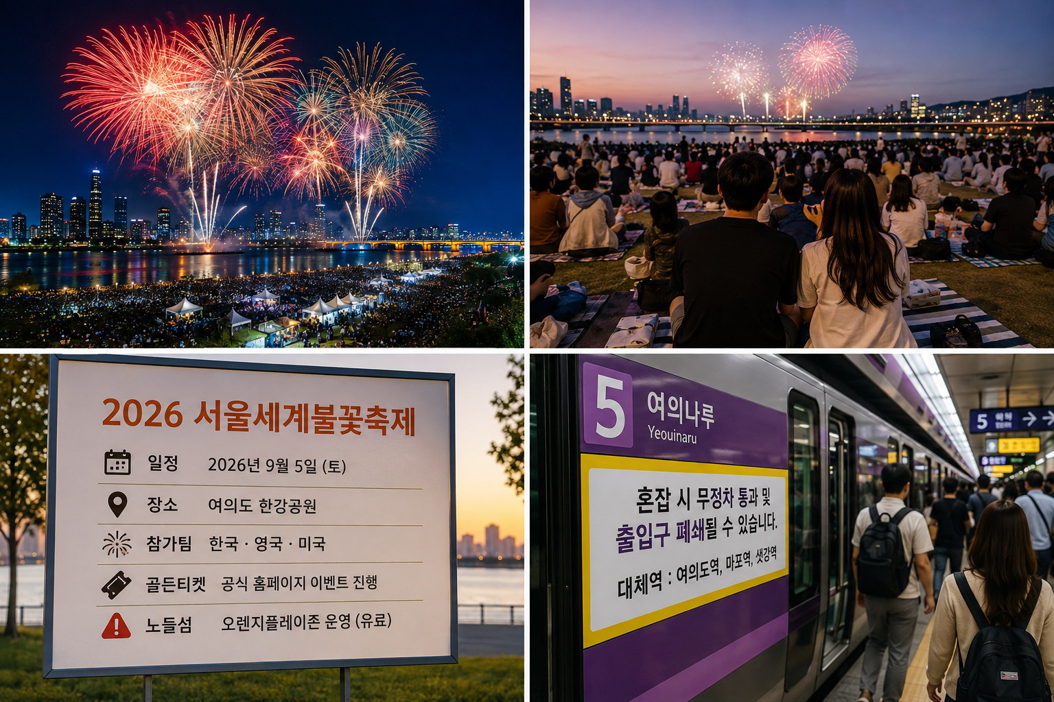 골든티켓과 노들섬 오렌지플레이존