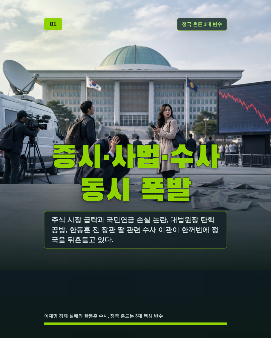 증시&middot;사법&middot;수사 동시 폭발