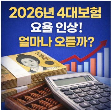 2026년 4대보험 요율