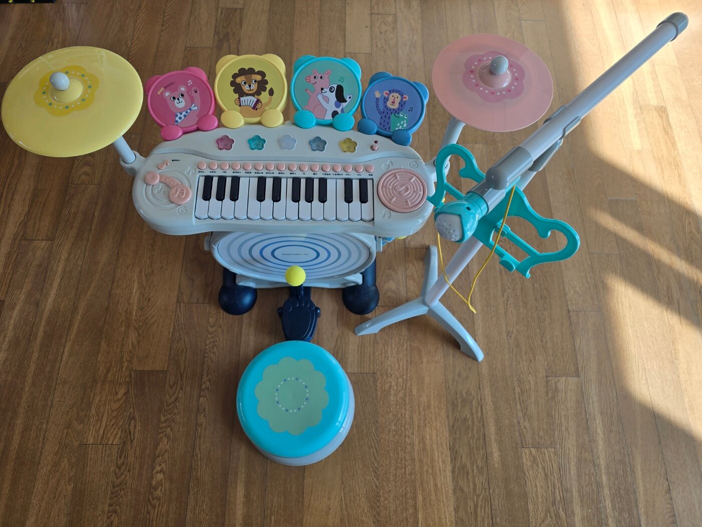 유아 크리스마스 선물 추천 - 하베브릭스 피아노드럼