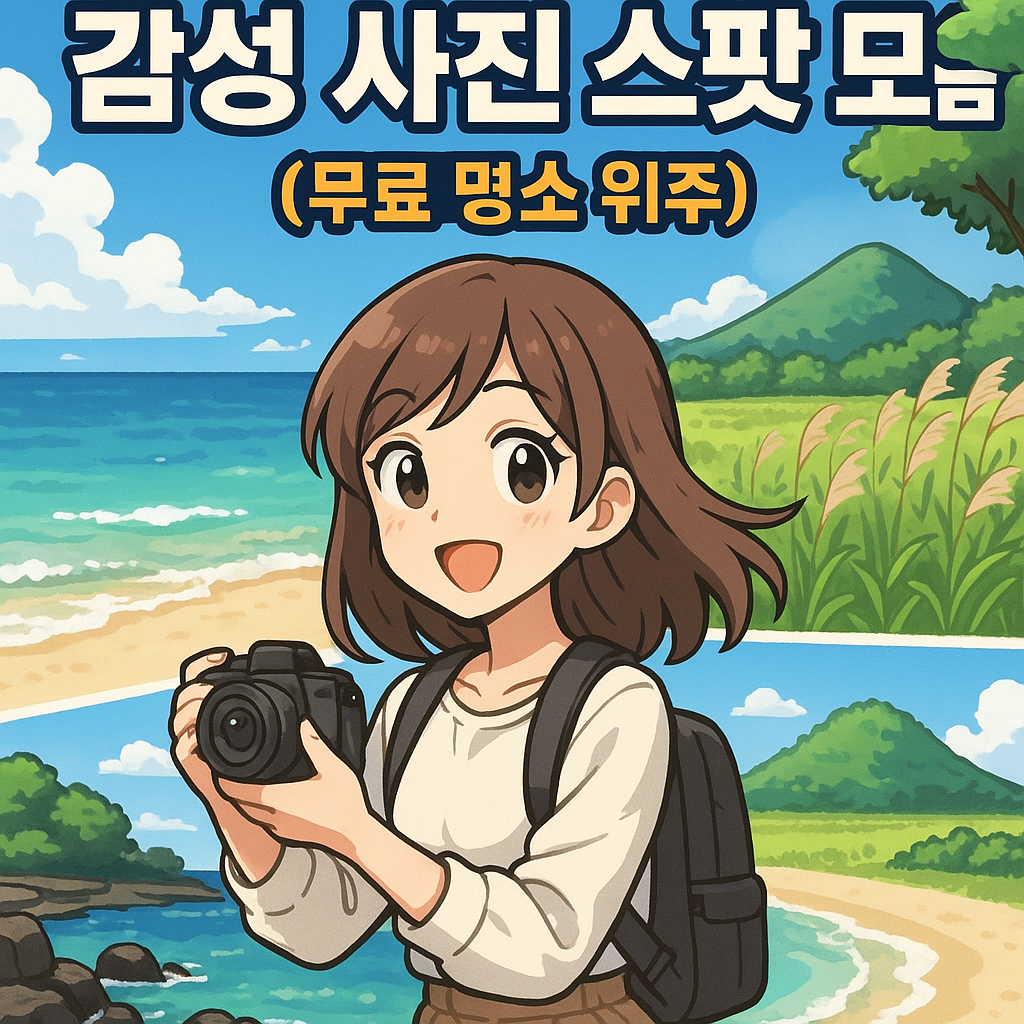 제주도 감성 사진