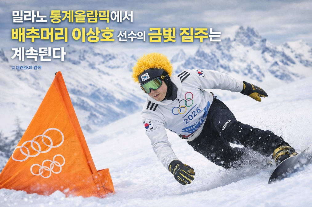 배추 보이 이상호 금메달 도전, 밀라노 동계올림픽 스노보드 완벽 정리