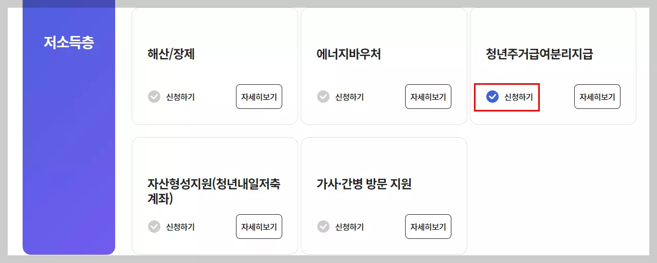 청년주거분리지급