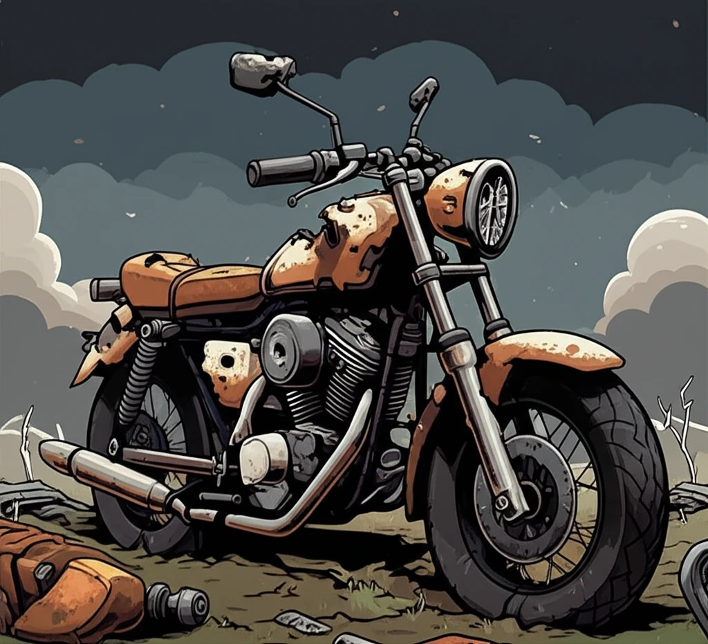 방치 오토바이, 환경과 안전을 위협하..