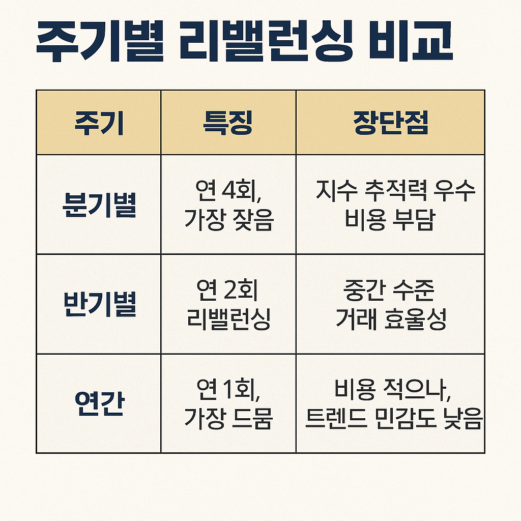 ETF 리밸런싱 쉽게 이해하기! 왜, 언제, 어떻게 바뀔까?