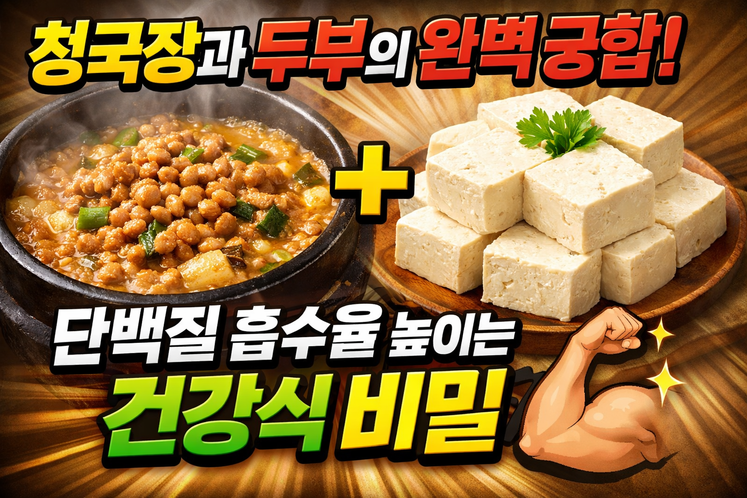 청국장과 두부