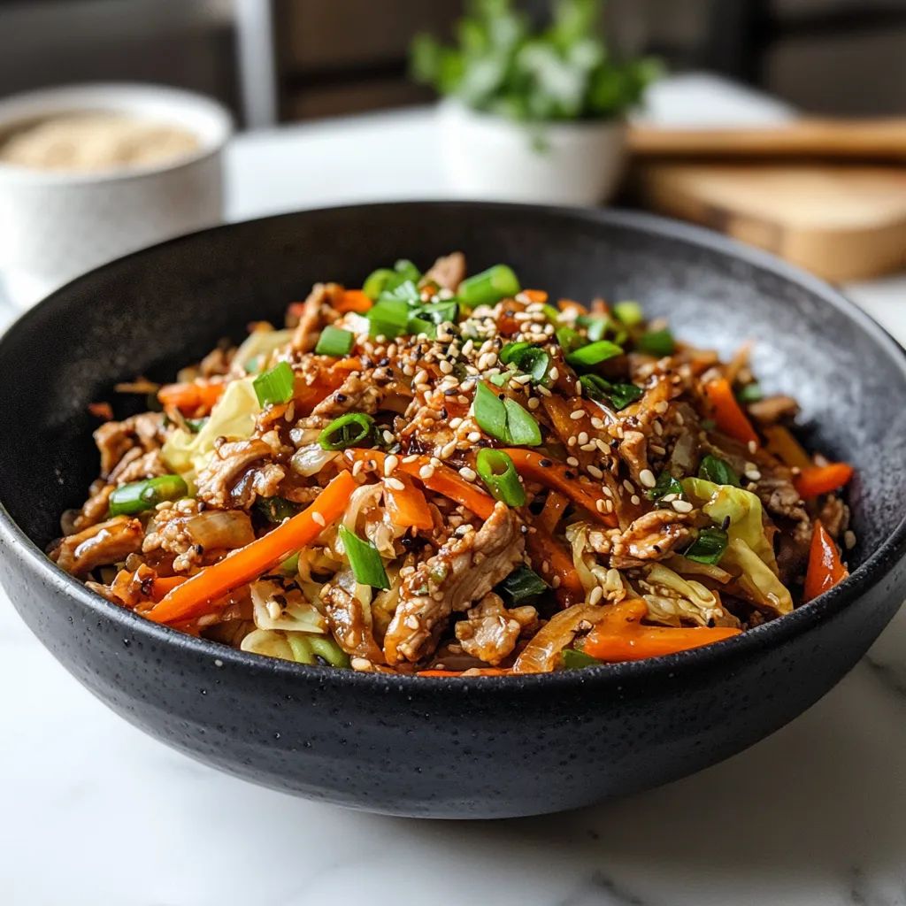 불향 가득한 차돌박이 된장볶음