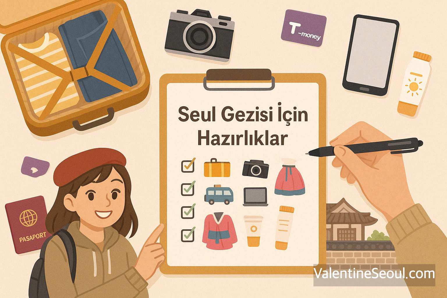 Seul Gezisi İçin Hazırlıklar