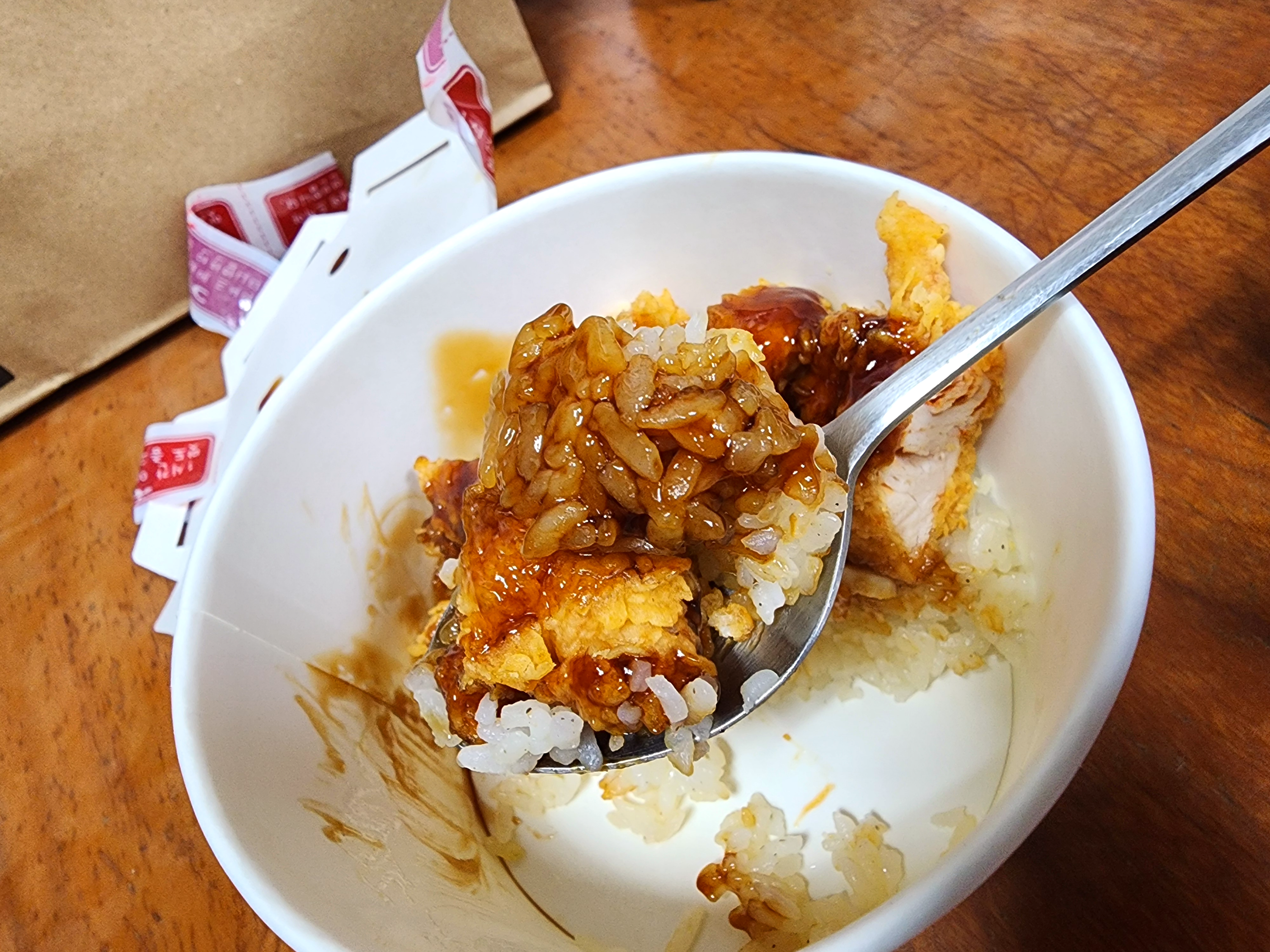 KFC데리야끼켄치밥