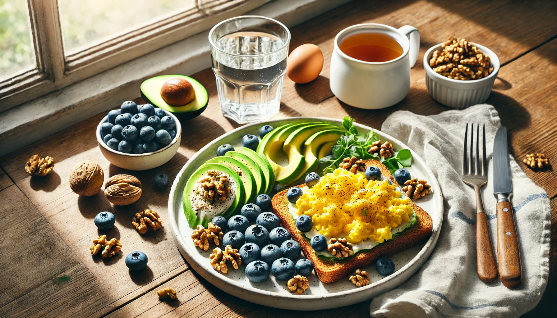 뇌에 영양을 주는 아침 메뉴