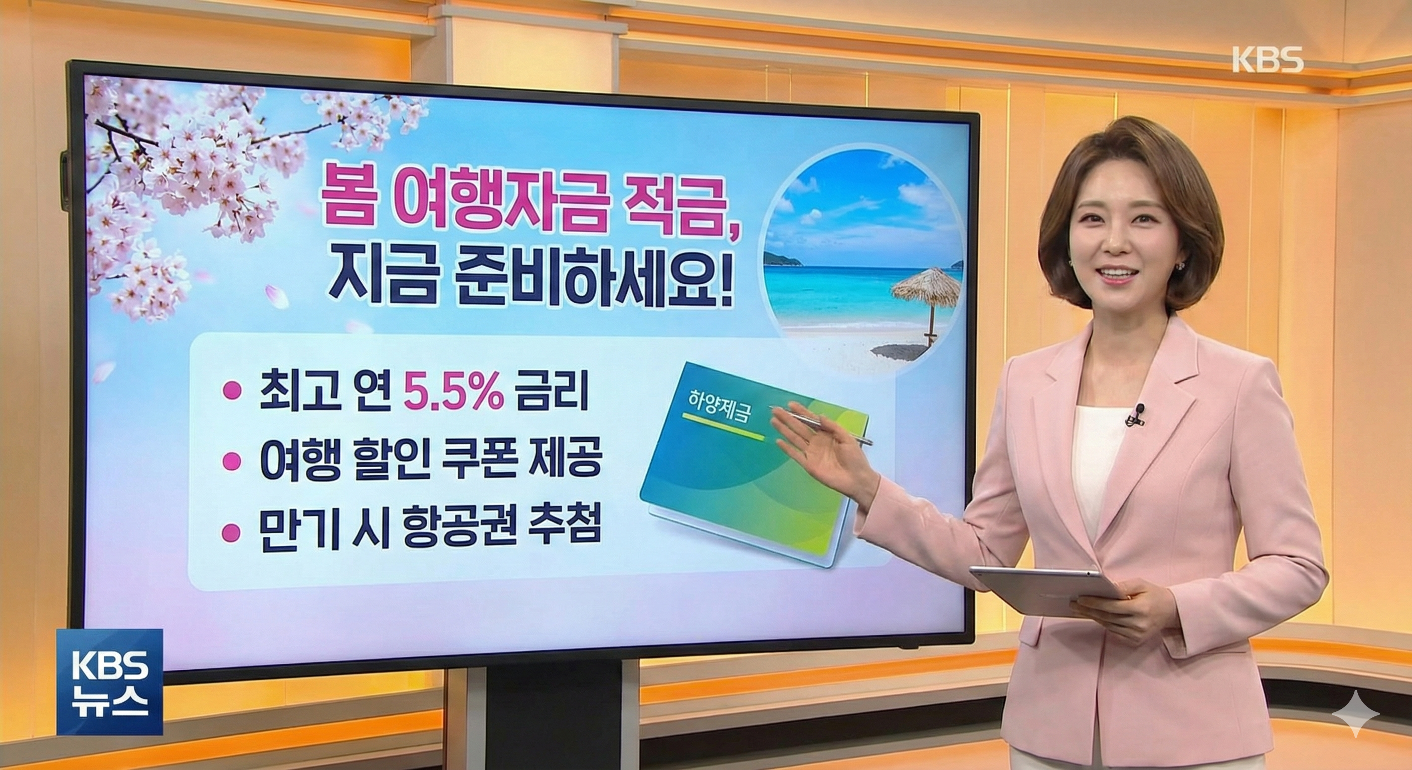 봄 여행자금 적금