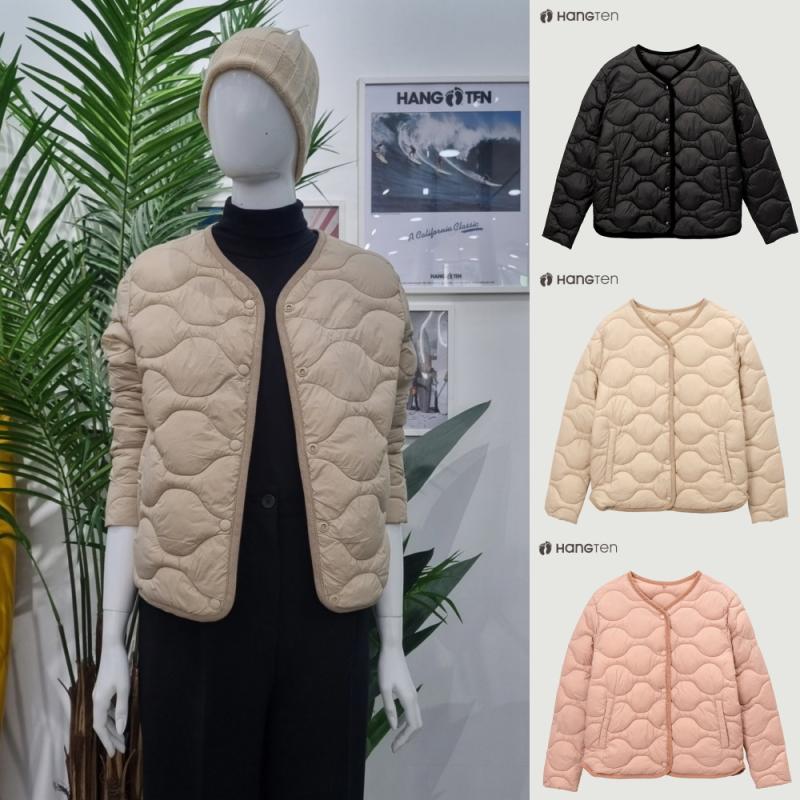 행텐 여자점퍼 퀄팅 경량 패딩자켓 10390-110-801