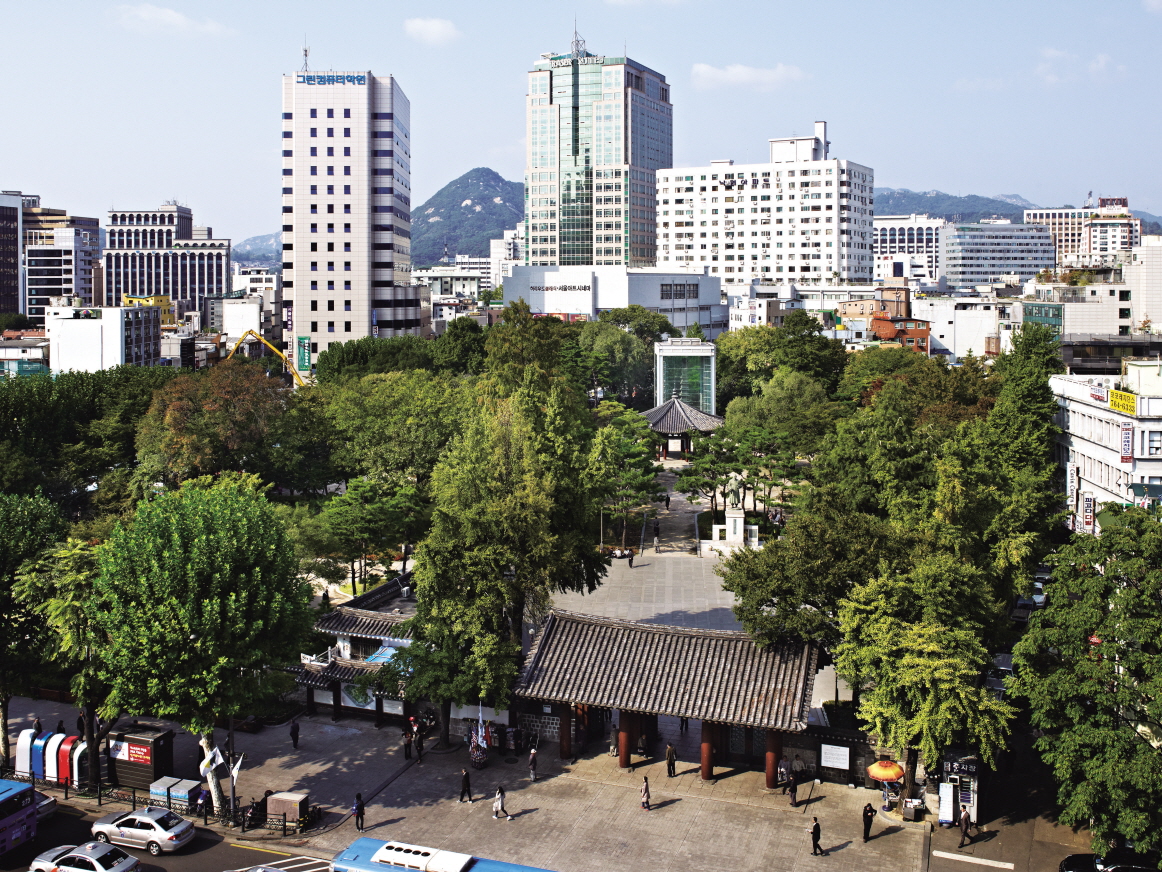 서울 탑골공원 전경