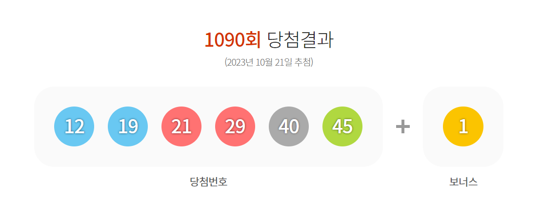 로또당첨번호